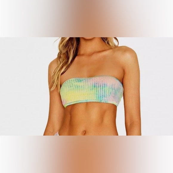 Dippin Daisys Encore Swim Top - Large - Candy Tie Dye - Picture 3 of 3